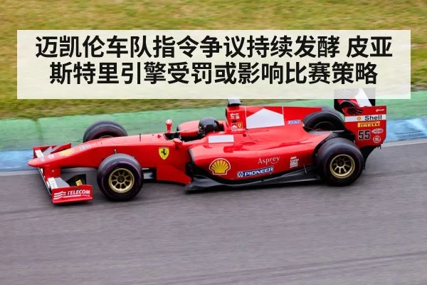 迈凯伦车队指令争议持续发酵 皮亚斯特里引擎受罚或影响比赛策略